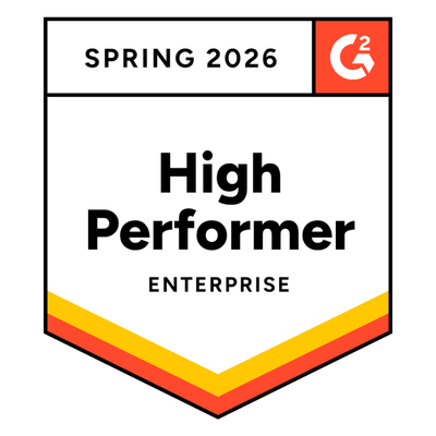 G2 High Performer Enterprise Spring 2026