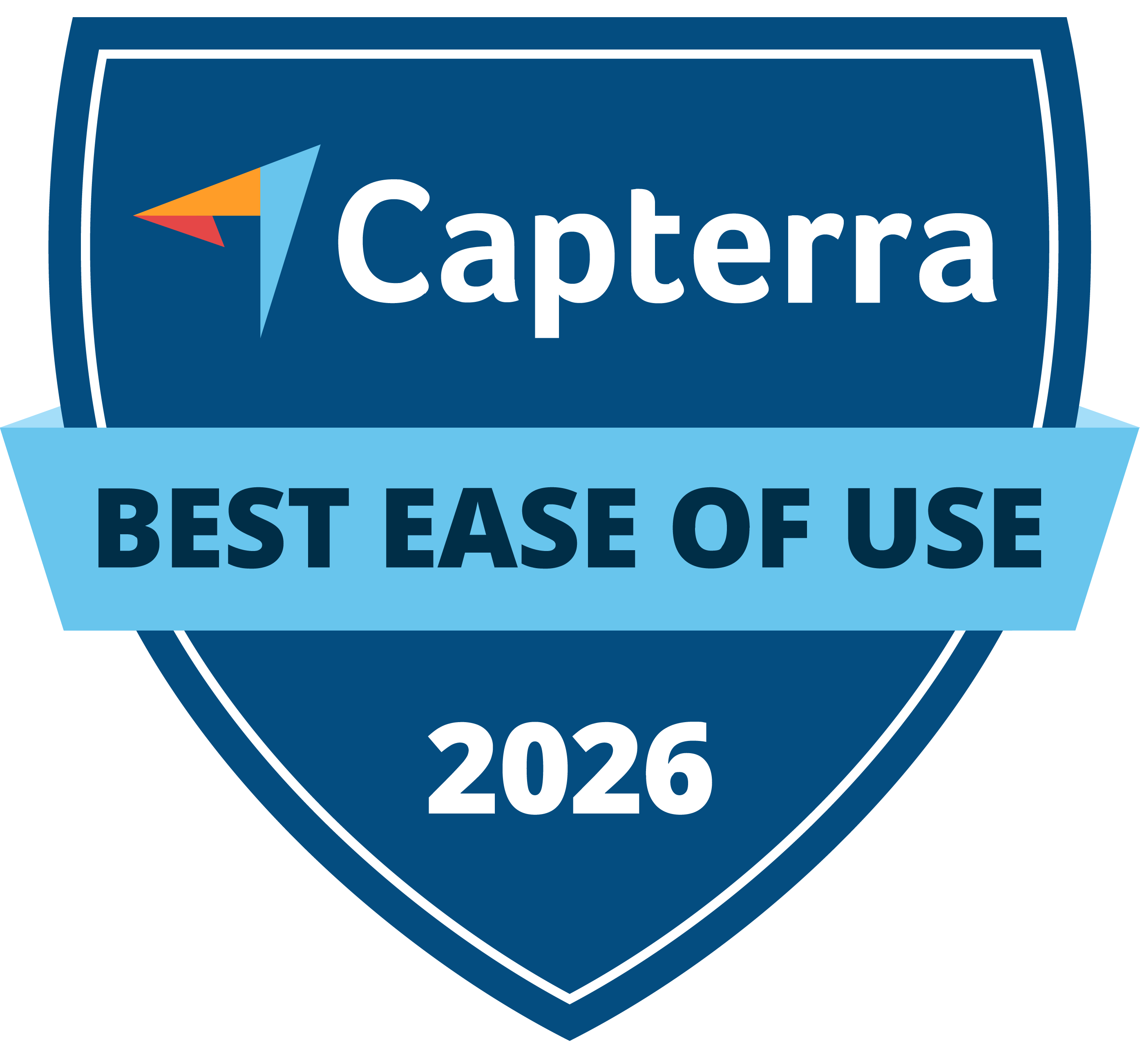 Capterra Best Ease of Use 2026