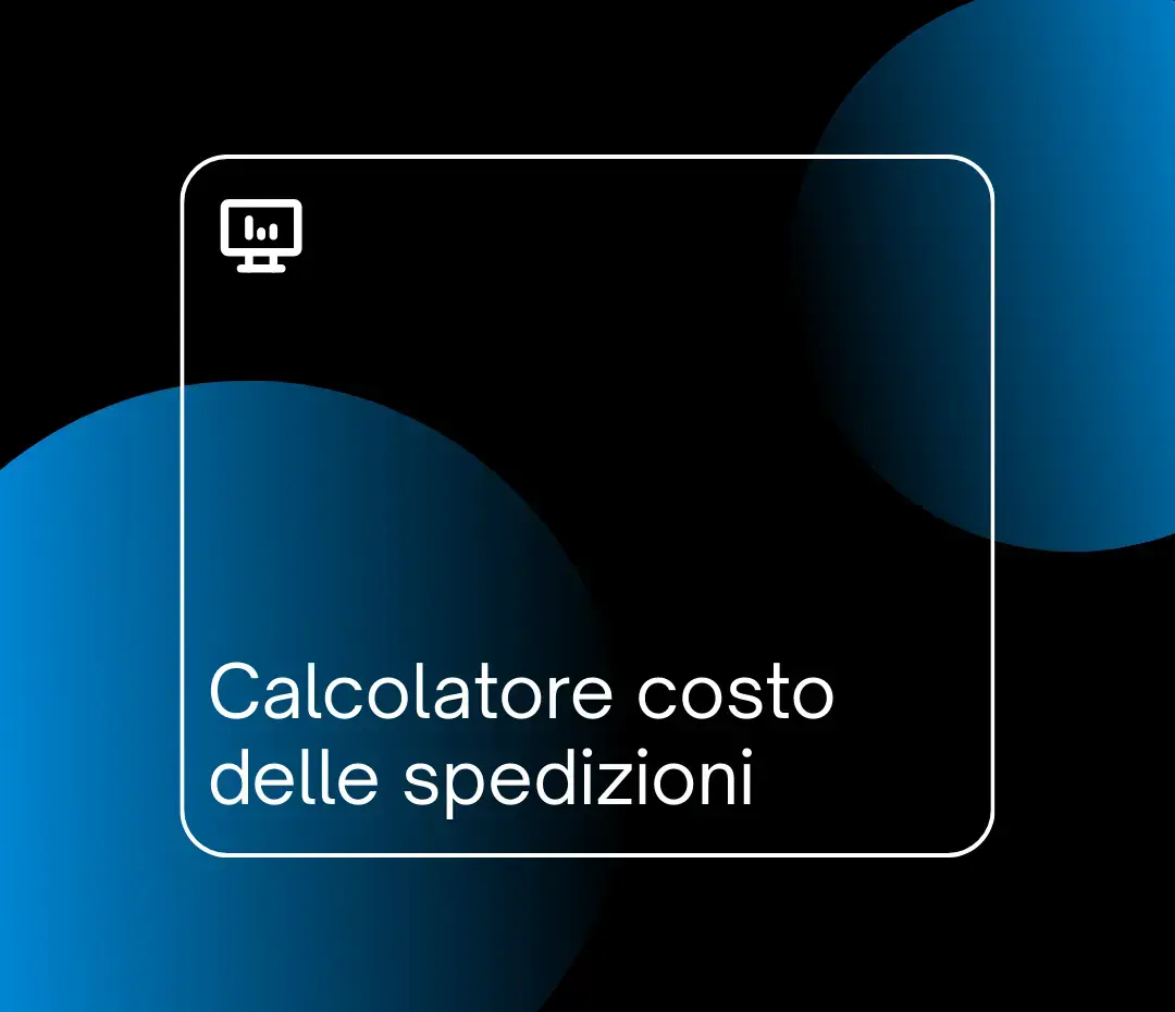 Calcolatore per il costo totale delle spedizioni