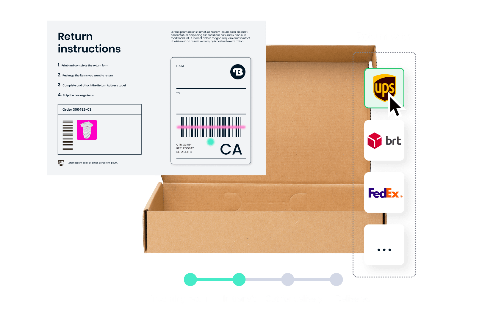 Return Label in the box | ShippyPro