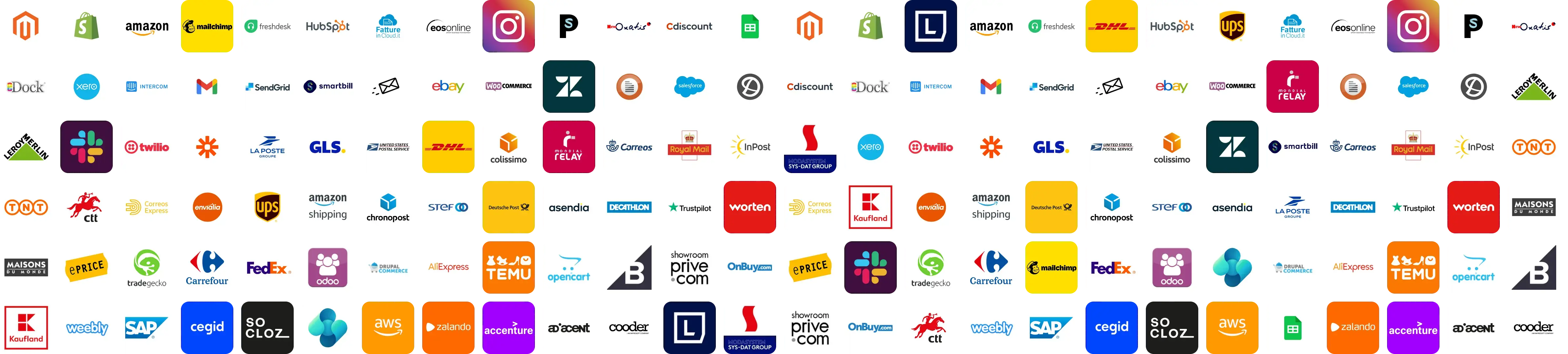 Shipping Ecosystem Logos